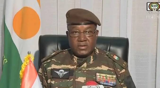 El general Tiani encabeza la junta golpista nigerina