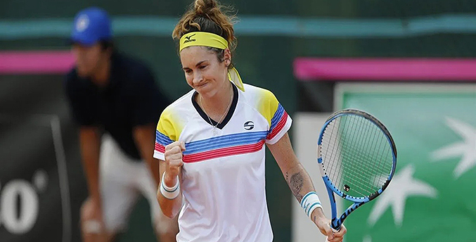 Andrea Gámiz se despide de Wimbledon en segunda ronda