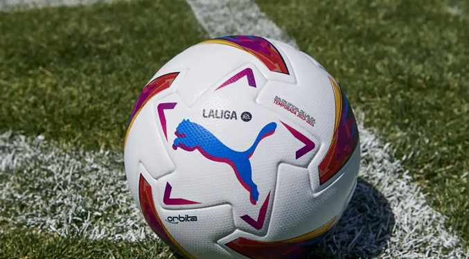 LaLiga presenta el nuevo balón Órbita para la temporada 2023/2024