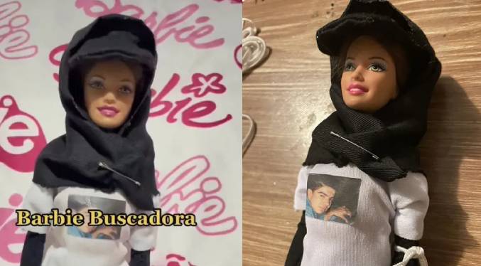 Crean en México la “Barbie buscadora” para exponer la crisis de personas desaparecidas
