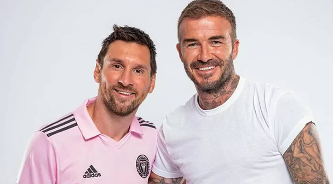 Beckham cuenta como llegó Messi a Inter Miami