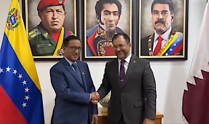 Venezuela y Catar se comprometen a fortalecer sus relaciones de cooperación