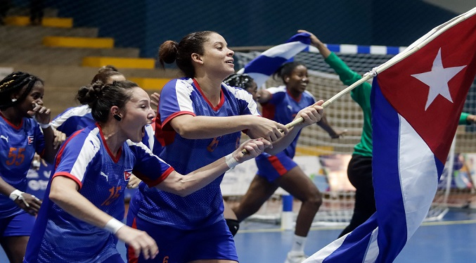Cuba logra el oro en balonmano femenino