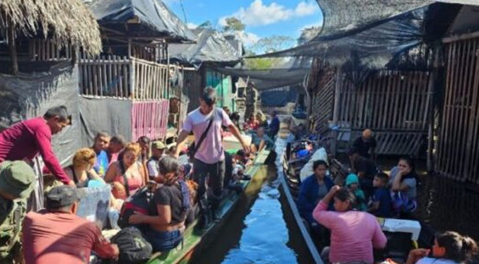 Más de 4 mil personas fueron evacuadas para combatir la minería ilegal en Amazonía
