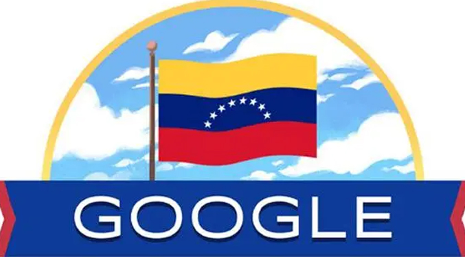 Google dedica el Doodle a la independencia de Venezuela este 5-J