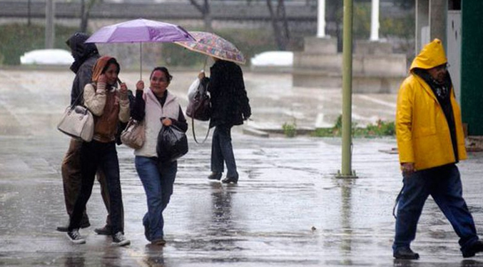Inameh pronostica lluvias en gran parte del país