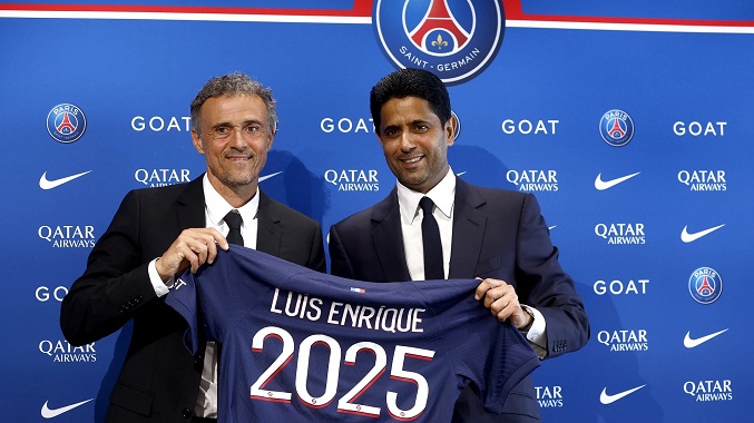 Luis Enrique es el nuevo entrenador del PSG