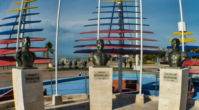 Monumento a la Batalla Naval del Lago una obra que enaltece el combate lacustre en Zulia