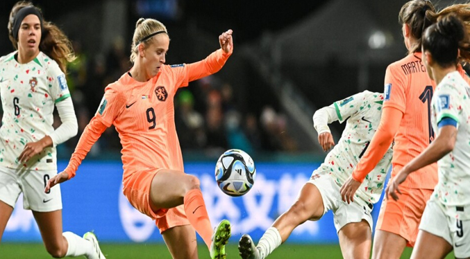 Mundial de Fútbol Femenino: Países Bajos derrota a Portugal