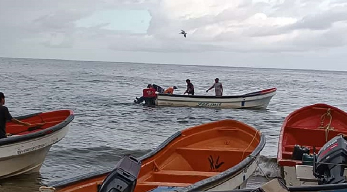 Familias de pescadores desaparecidos en costas de Aragua piden intensificar la búsqueda