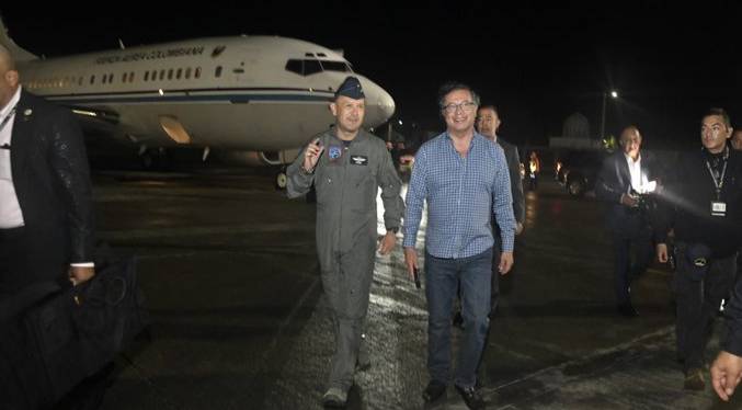 Petro llega a la isla de San Andrés para celebrar fallo en litigio contra Nicaragua