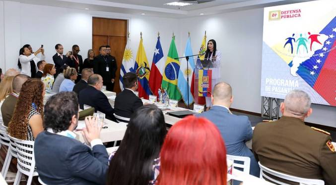 Presidenta del TSJ asiste a la instalación del Programa de Pasantías del Bloque de Defensores Públicos Oficiales del Mercosur 2023