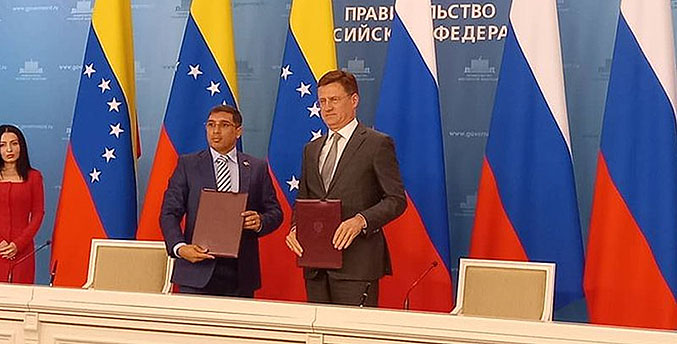Venezuela y Rusia suscriben siete acuerdos en transporte, salud, deporte y otras áreas
