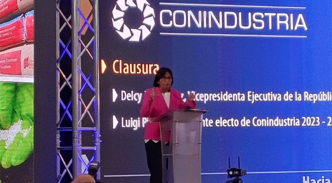 Delcy Rodríguez: «Hay industrias, hay sectores que se han recuperado»