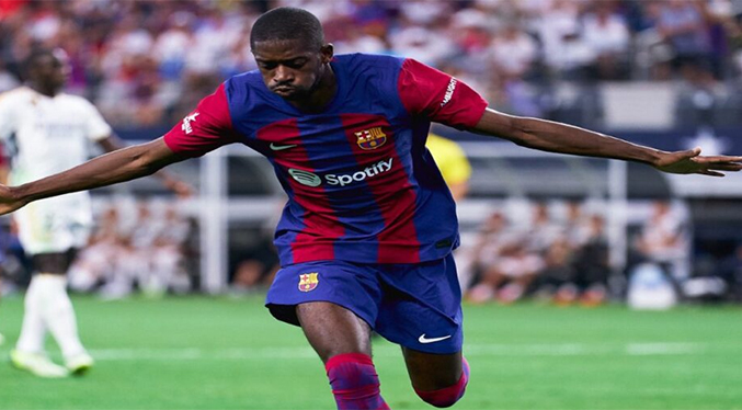 Dembélé viajará con el Barca a Las Vegas pendiente de su fichaje con el PSG