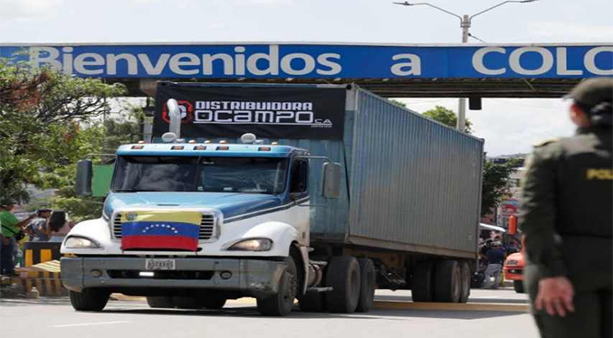 Crecen 102 % exportaciones de Venezuela a Colombia en lo que va de año