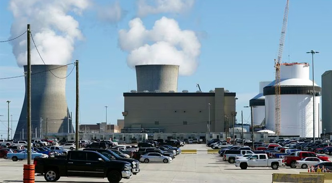 Arranca operaciones un nuevo reactor nuclear en EEUU