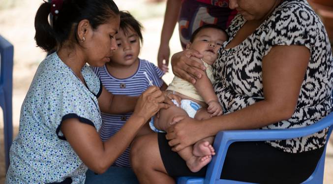 Unicef: En Latinoamérica millones de niños pueden enfermar por vacunación incompleta