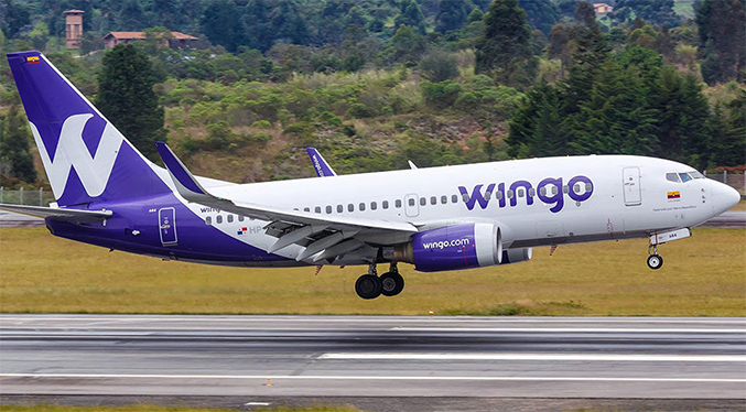 Wingo espera aumentar frecuencias y destinos entre Venezuela y Colombia
