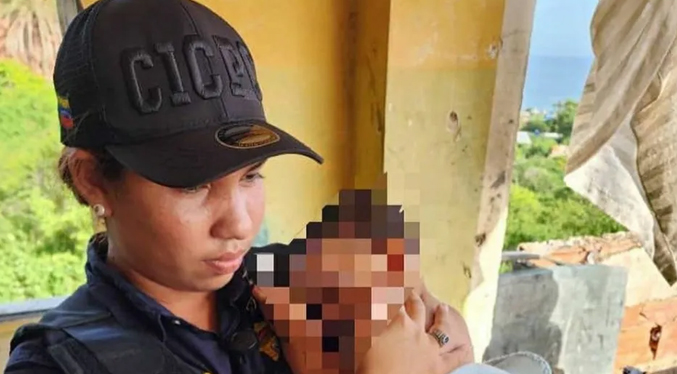 CICPC Porlamar rescata a bebé de 10 meses raptada en la Plaza Bolívar