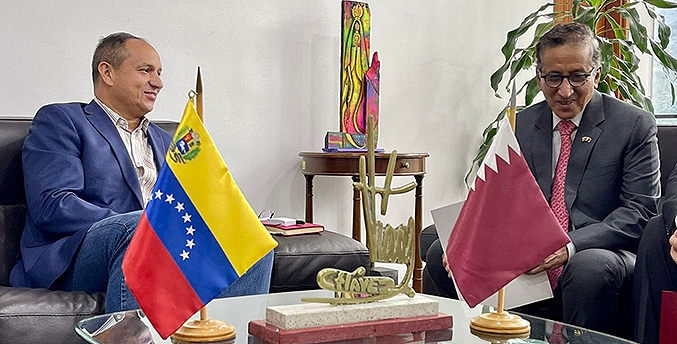 Venezuela y Catar buscan potenciar la cooperación bilateral en materia de transporte