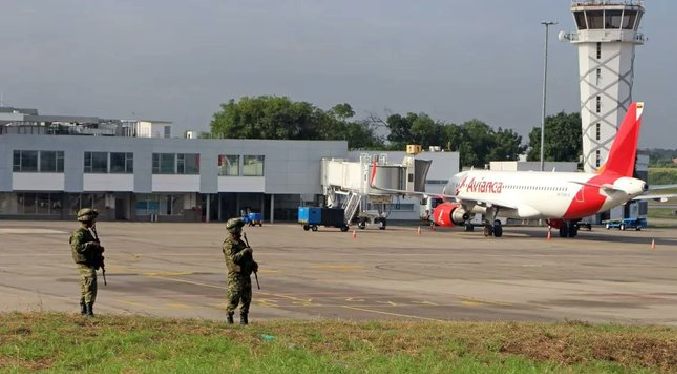 Paralizan operaciones del aeropuerto de Cúcuta por hallazgo de maleta con explosivos