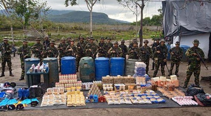 Fanb retiene abastecimientos logísticos de la minería ilegal en Amazonas
