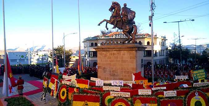 Ejecutivo venezolano celebra el 198 aniversario de la independencia de Bolivia