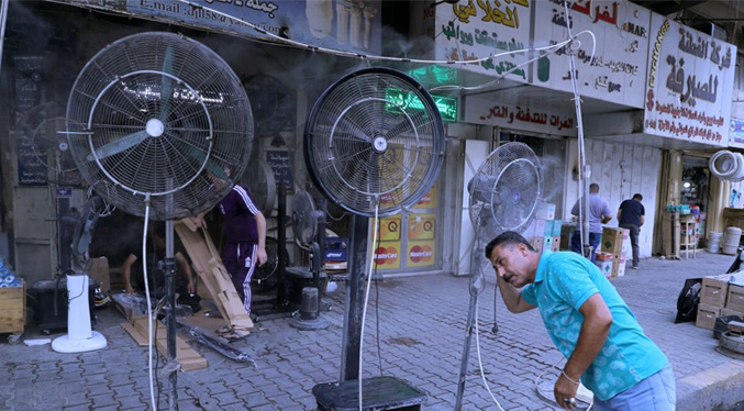 Irak alcanzará los 51 ºC en plena ola de calor