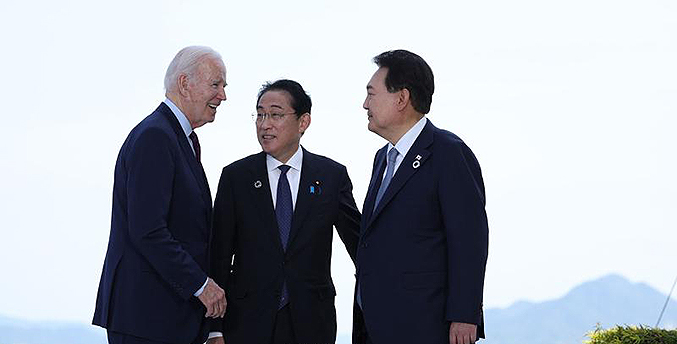 Kishida y Yoon se reunirán con Biden