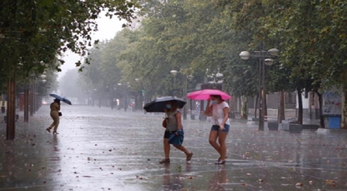 Inameh pronostica lluvias este 29-A en gran parte del país