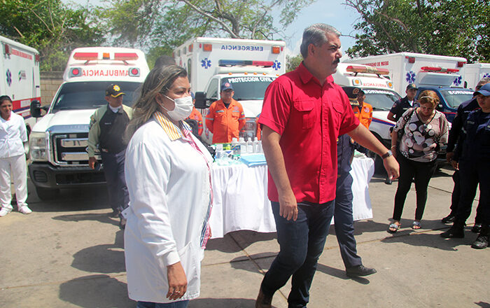 Luis Caldera entrega la séptima ambulancia en Mara