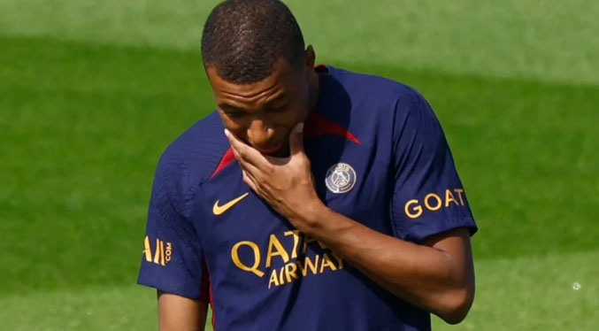 Mbappé continúa siendo apartado del primer equipo del PSG