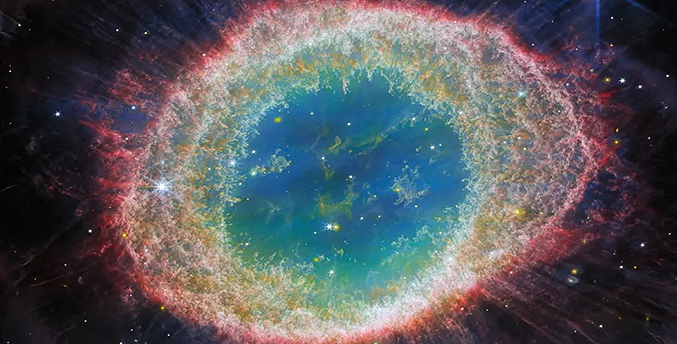 El telescopio James Webb ofrece imágenes sin precedentes de la Nebulosa del Anillo