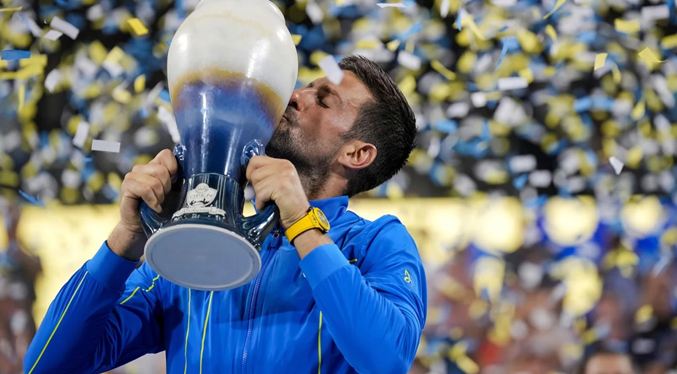 Djokovic conquista el tercer título en el Masters 1.000 de Cincinnati