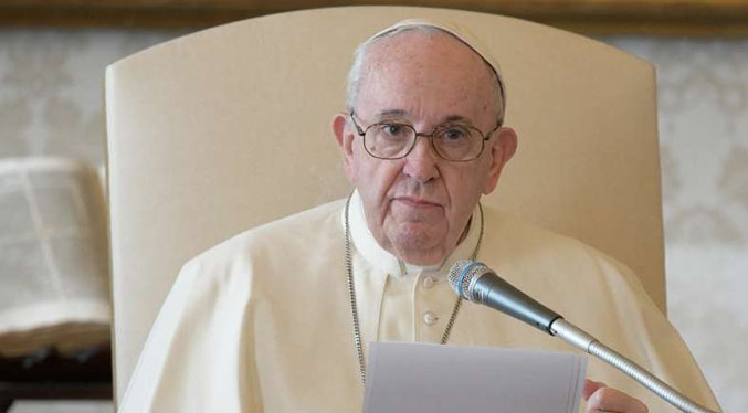 Papa insta a la comunidad internacional a escuchar el grito de paz de las víctimas del mundo