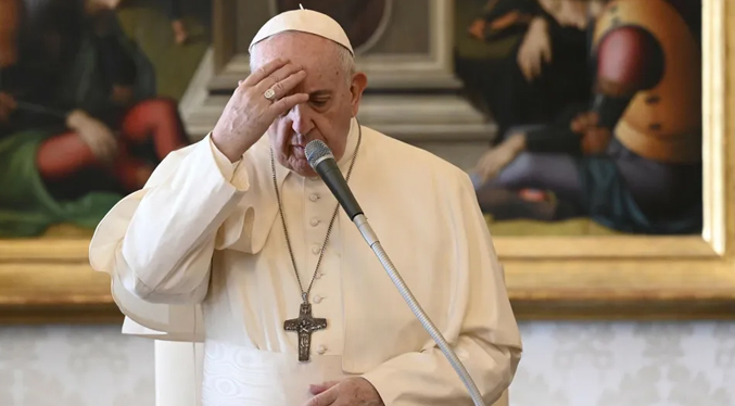 El Papa pide que permitan la entrada de ayuda humanitaria a Gaza