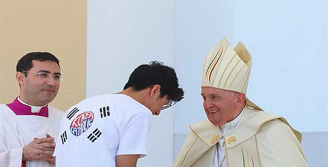 El Papa anuncia que la próxima Jornada Mundial de la Juventud será en Seúl