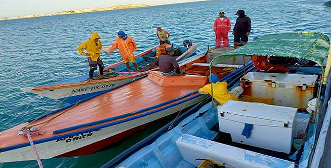 Continúa búsqueda de pescador desaparecido en Punta Cardón