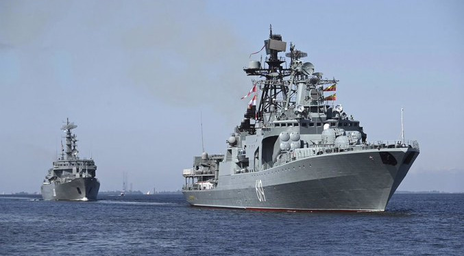 Rusia inicia masivos ejercicios navales en el mar Báltico