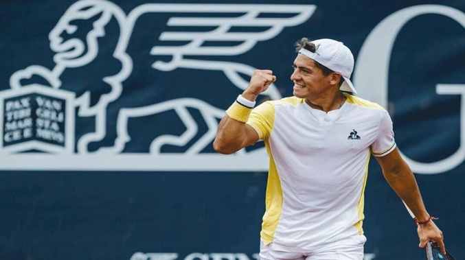 Sebastián Báez batió a Thiem para coronarse en Kitzbuehel