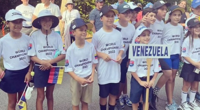 Venezuela presente en Campeonato Mundial de Golf para Niños en EEUU
