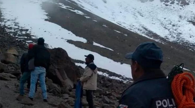 Mueren cuatro alpinistas mexicanos al caer del Pico de Orizaba