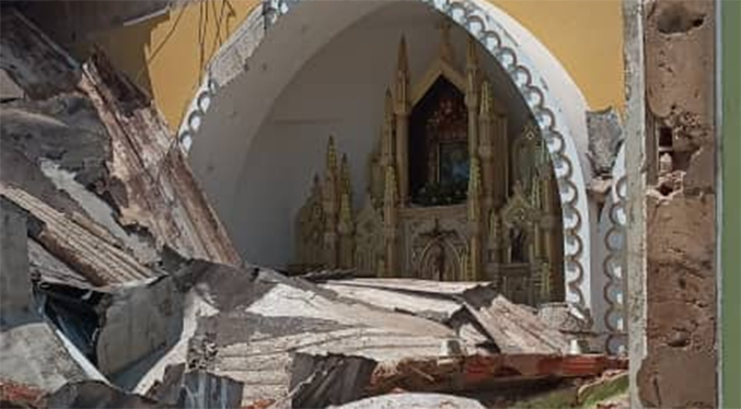 Padre Irwin Salazar: El pueblo de Santa Rita merece que se le restituya su templo