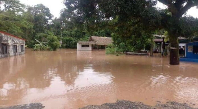 Barinas: Reportan más de 30 familias afectadas por lluvias en Arismendi