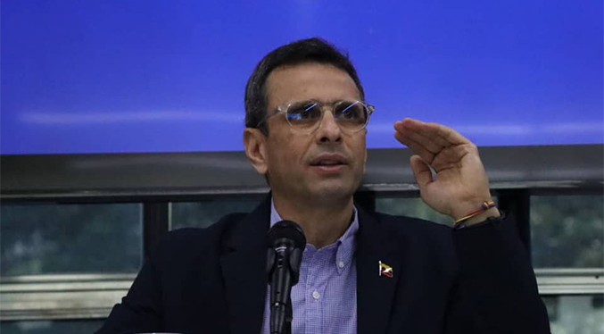 Henrique Capriles: «Mi propuesta es para unir al país, no es una confrontación»