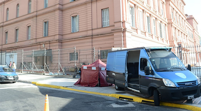 Evacúan la Casa Rosada por una falsa alarma de bomba