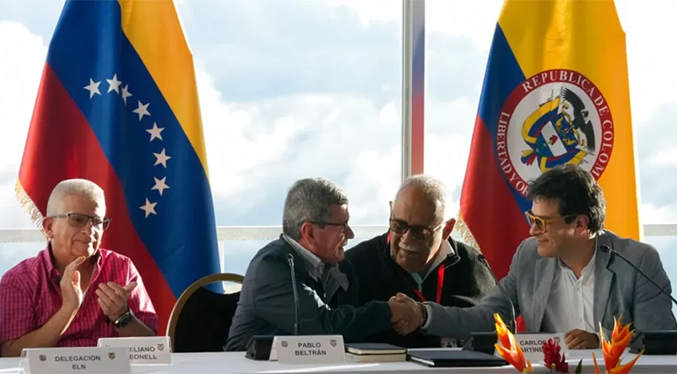 Delegación de Gobierno colombiano viaja a Caracas para cuarto ciclo de diálogos con el ELN