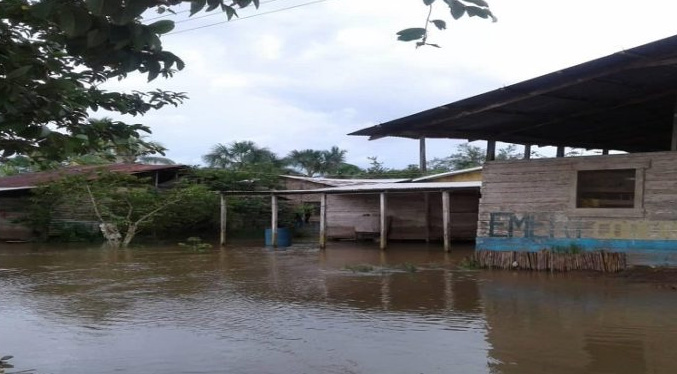 Río Orinoco se desborda en algunos puntos de Delta Amacuro
