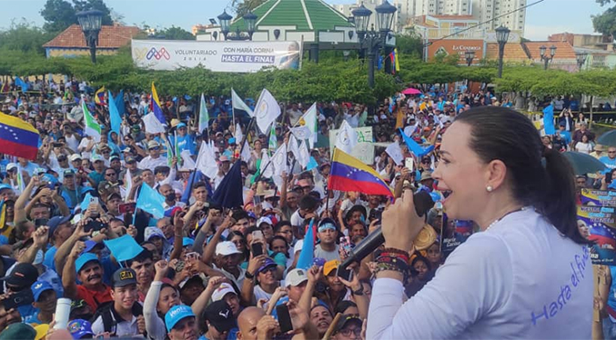 María Corina Machado en Maracaibo: No hay fuerza que detenga a los zulianos (Fotos +Videos)